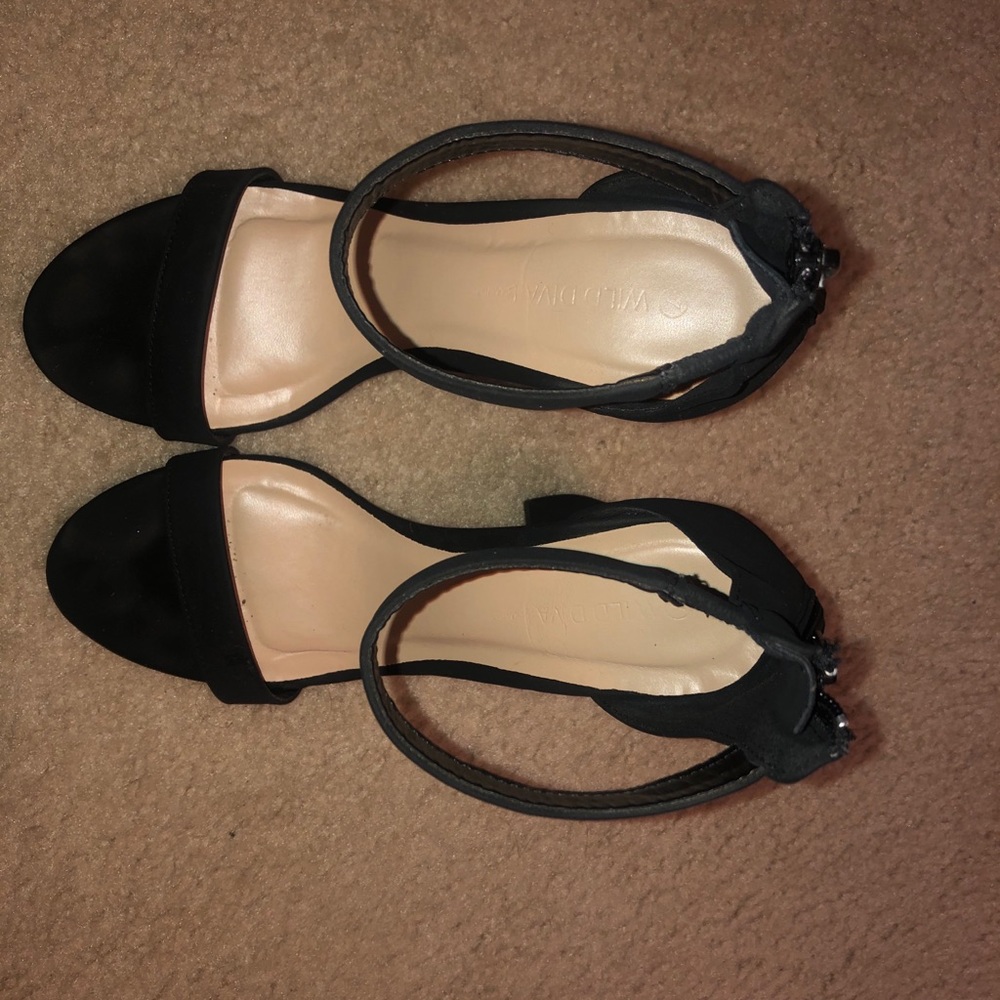 Black heels